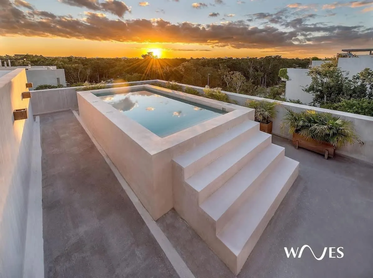 Studio With Great Rooftop Pool Tulum 0*,  Mexico