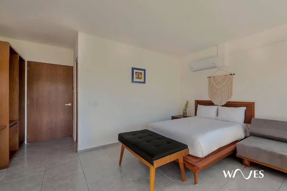 Studio With Great Rooftop Pool Tulum Villa