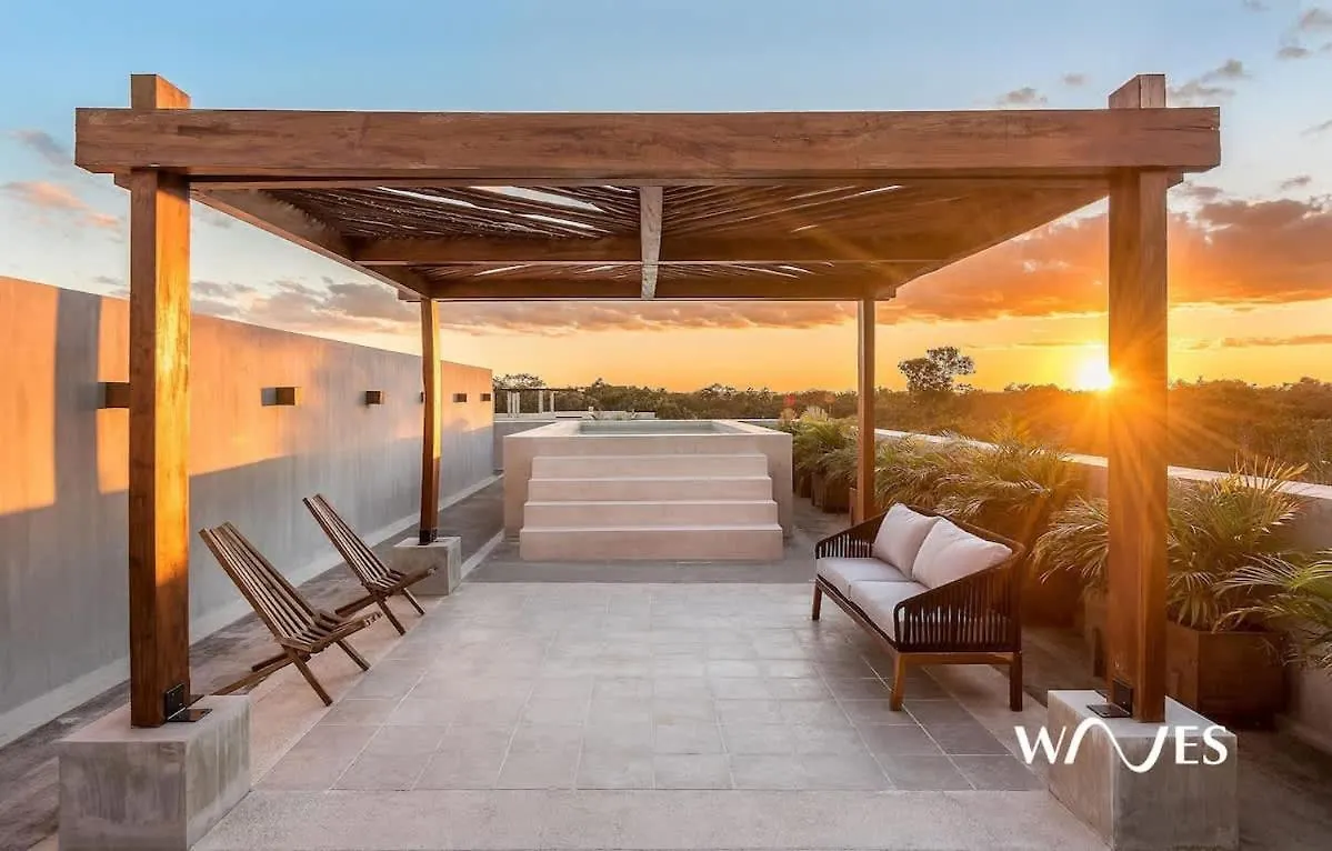 Studio With Great Rooftop Pool Tulum