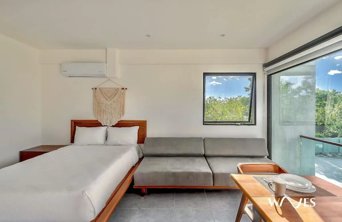 Studio With Great Rooftop Pool Tulum Vila